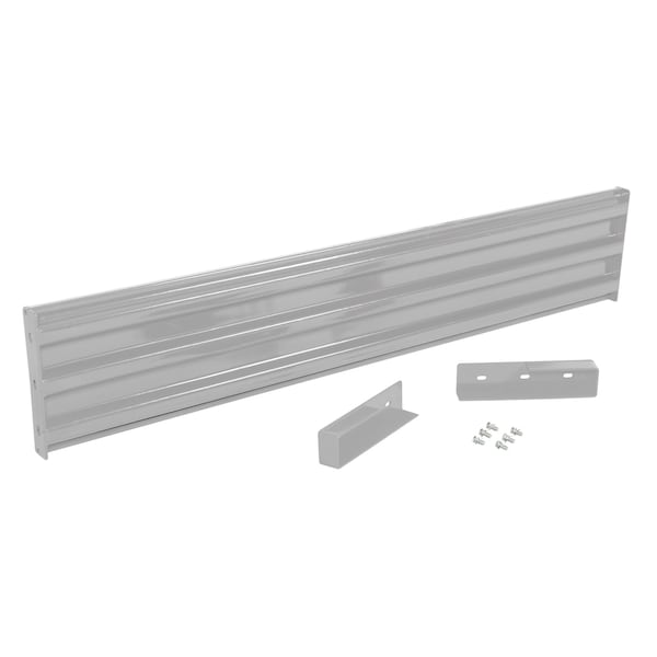 Drop-In Style Guard Rail 7 Ft Silver
